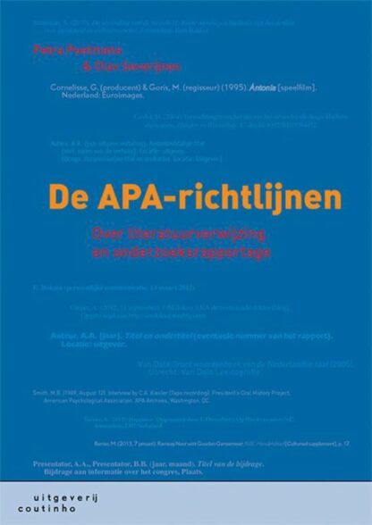 De APA-richtlijnen