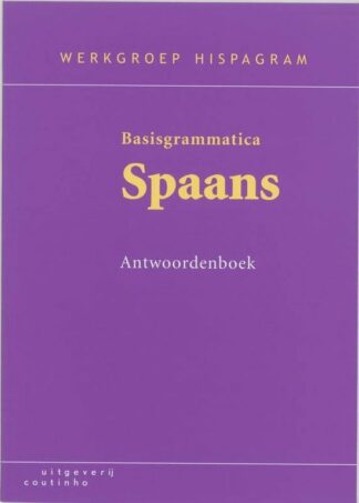 Basisgrammatica Spaans - antwoordenboek